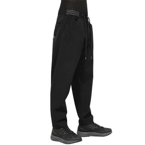 22AW KURTA SLACKS BLACK