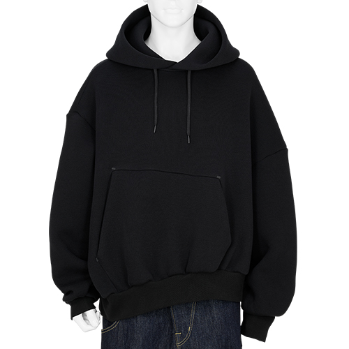 RED LABEL HOODIE BLACK