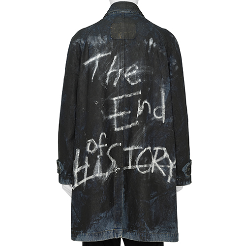 20th ANNIVERSARY HAND PAINTED COAT BLACK