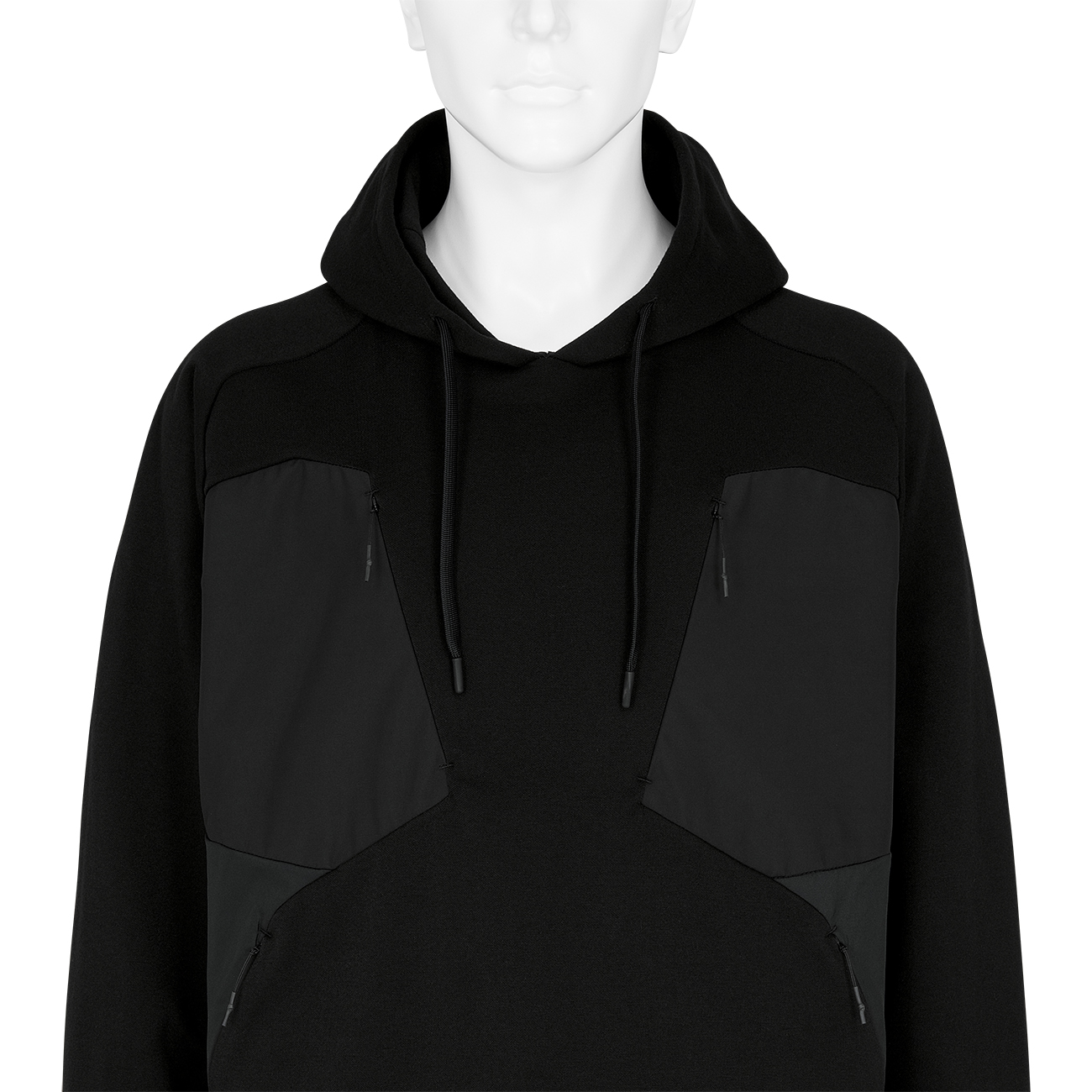 WHITE MOUNTAINEERING BLK (ホワイトマウンテニアリング ビーエルケー) - CONTRASTED HOODIE BLACKの詳細画像5
