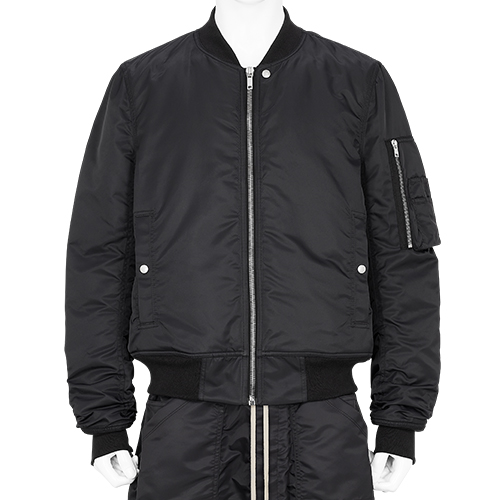 AW23 FLIGHT BOMBER JACKET  BLACK