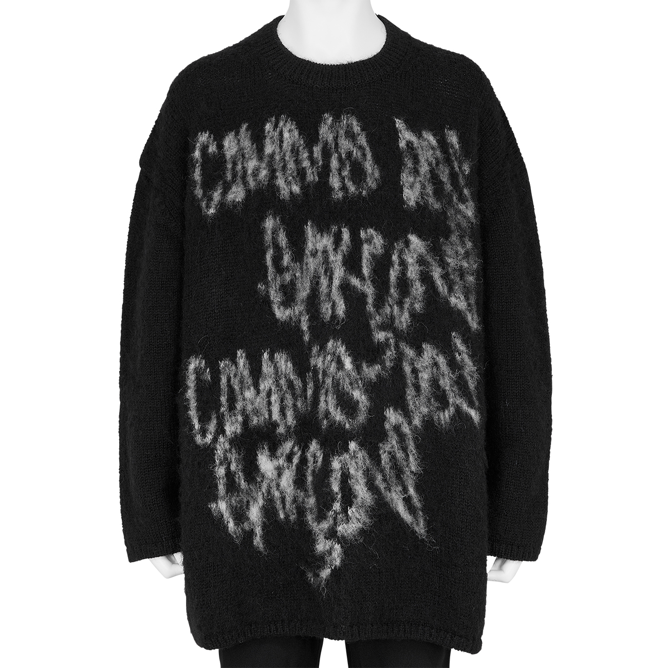 comme des garcons homme plus 22aw モヘアニット