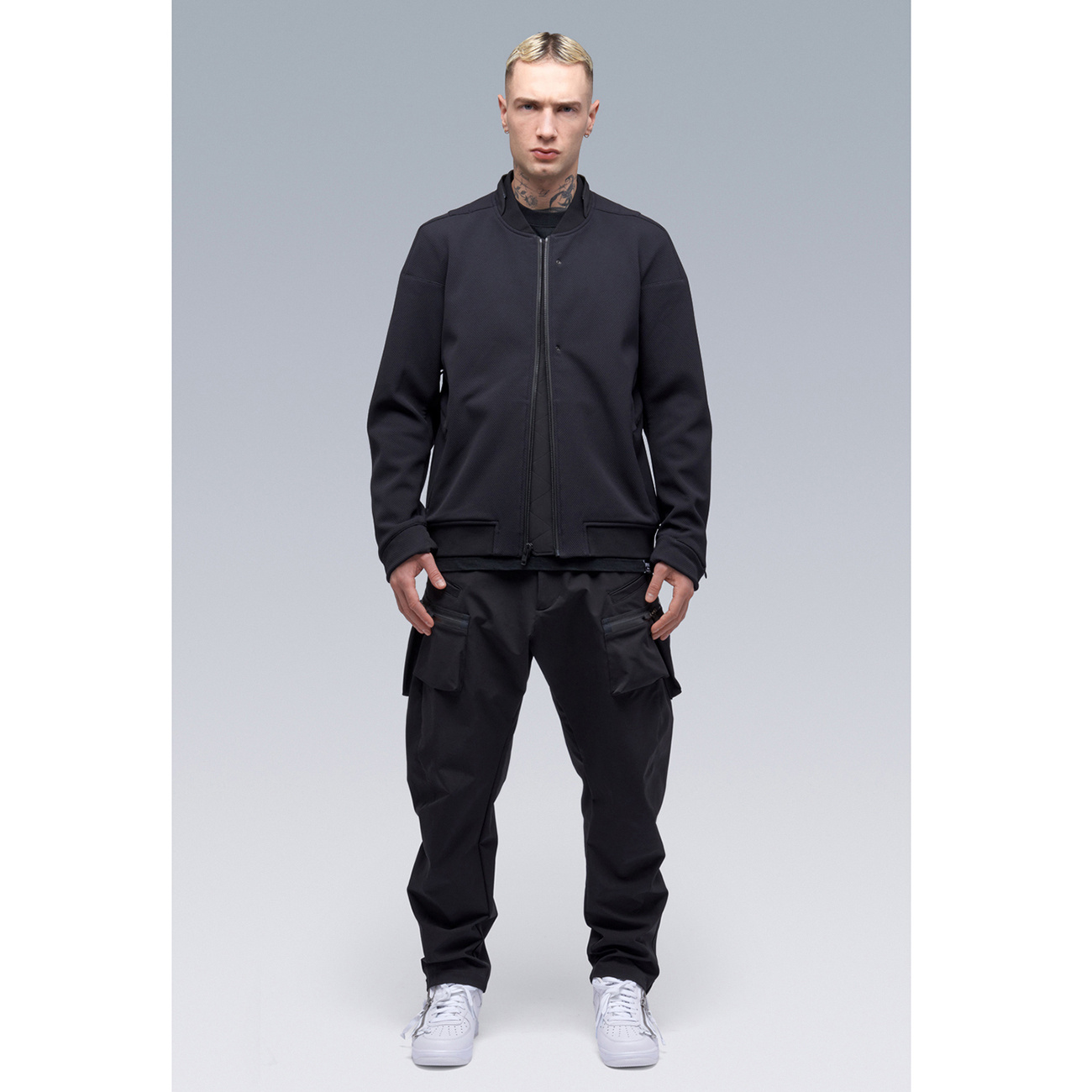 P41-DS SCHOELLER DRYSKIN HEAVYWEIGHT ARMY CARGO PANTS BLACK