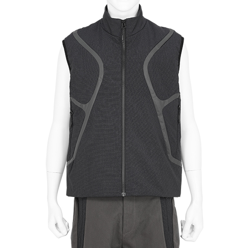 FLASH VEST GREY BLACK