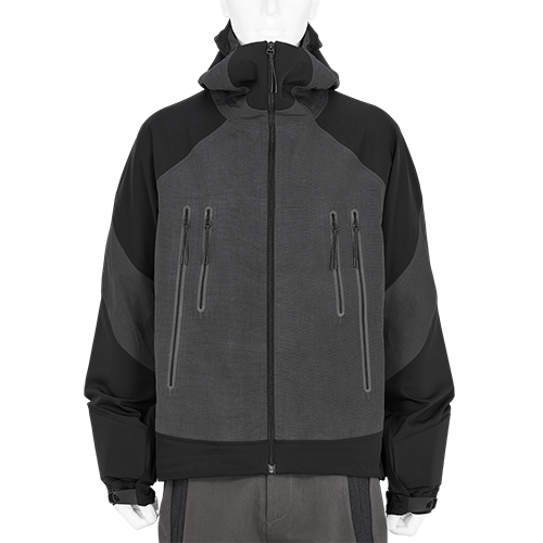 ARMOUR JACKET GREY BLACK