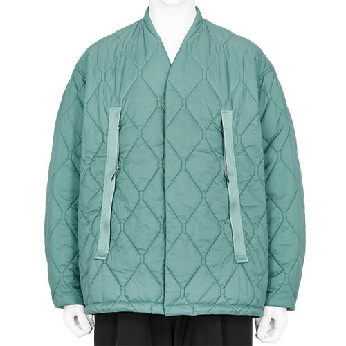 PRIMALOFT QUILT JACKET LIGHT GREEN