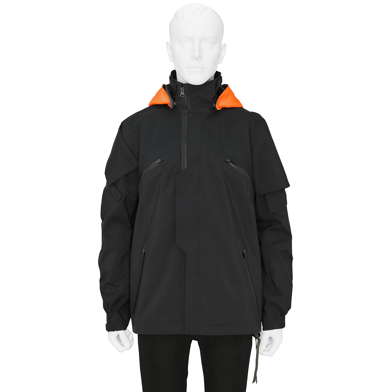 J1B-GT 3L GORE-TEX PRO TEC SYS INTEROPS JACKET BLACK