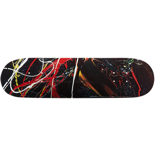 KAZUO SHIRAGA SKATE DECK [ ASURA ] BLACK