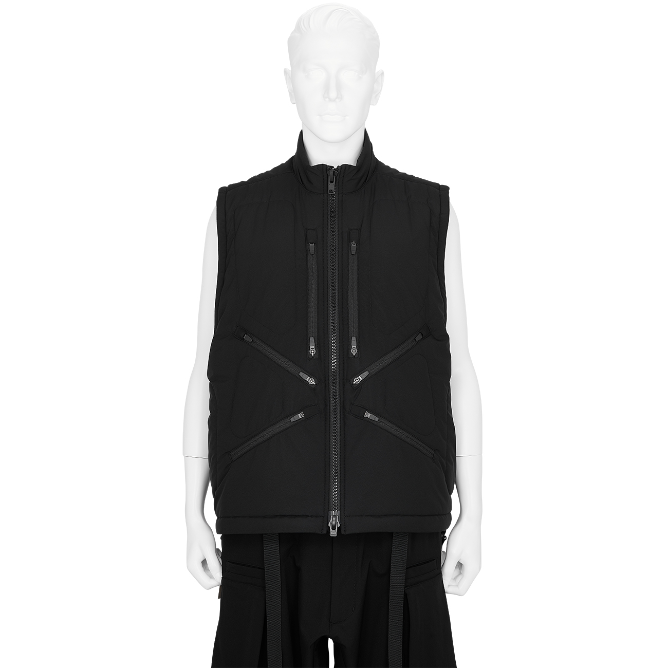 V91-WS WINDSTOPPER® PRIMALOFT® MODULAR LINER VEST BLACK - ACRONYM