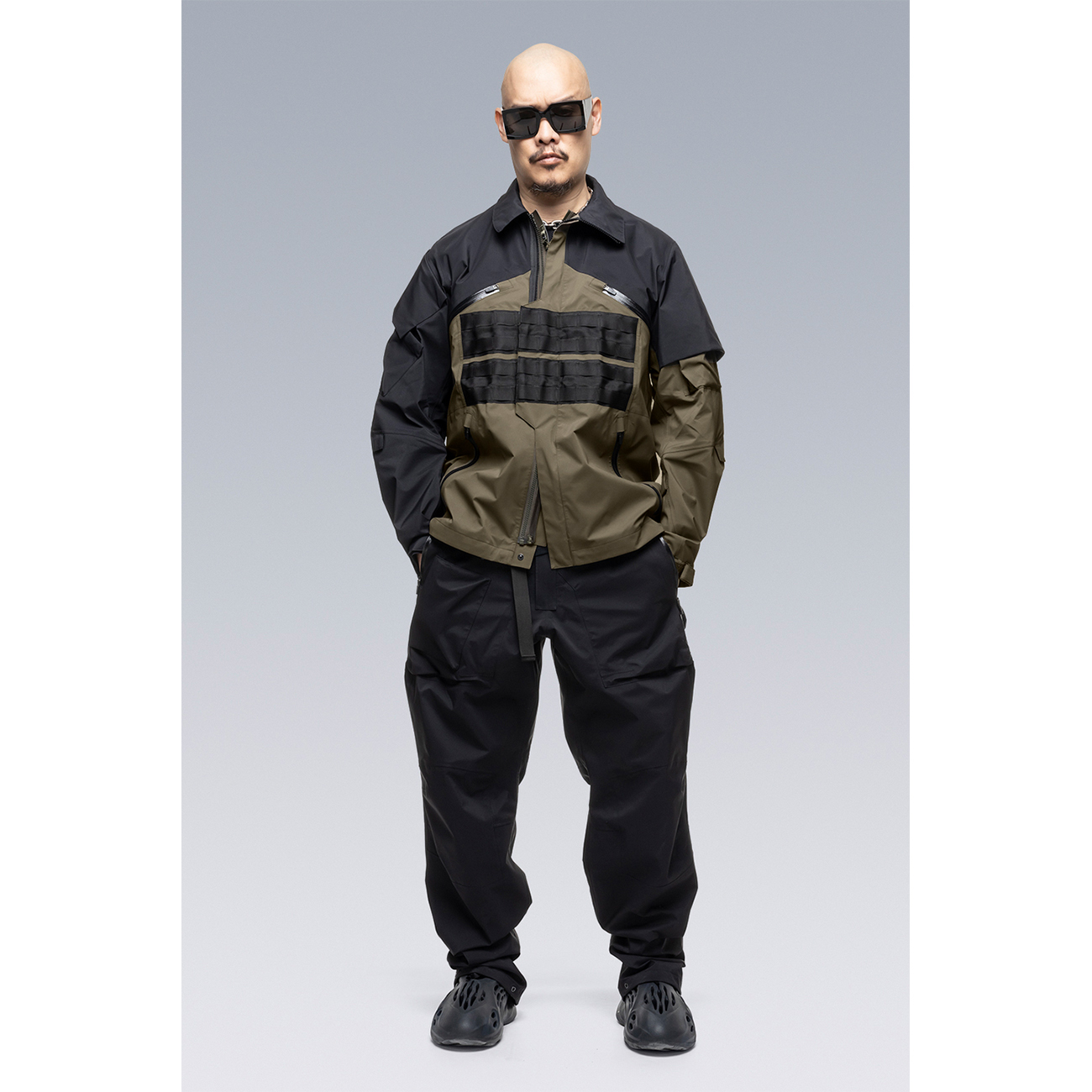 J1WTS-GT 3L GORE-TEX PRO INTEROPS JACKET RAF GREEN BLACK - ACRONYM ...